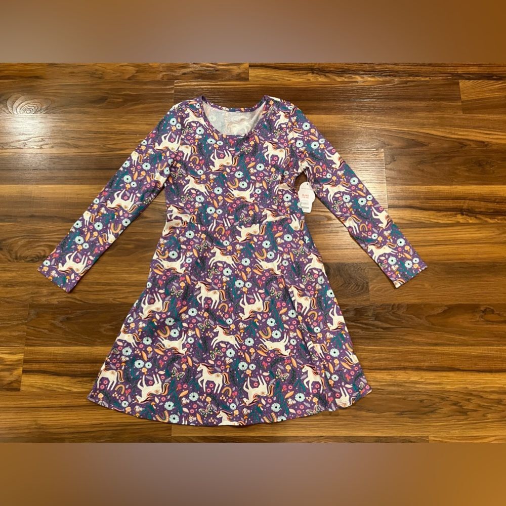 Wonder Nation Size 14/16 Girls Long Sleeve Dress